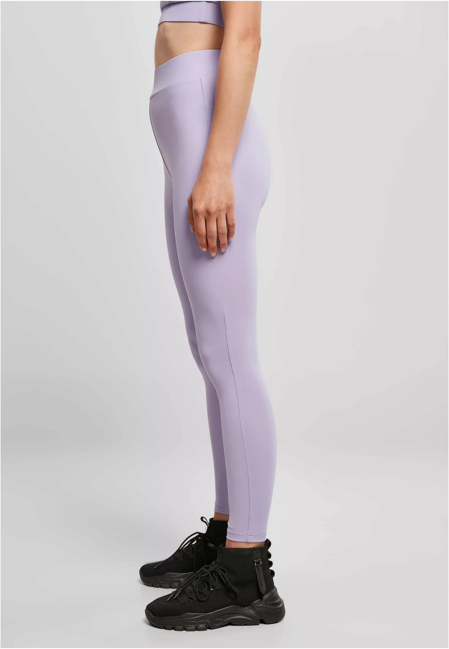 URBAN CLASSICS Leggings "Urban Classics Damen Ladies High Waist Tech Leggin günstig online kaufen