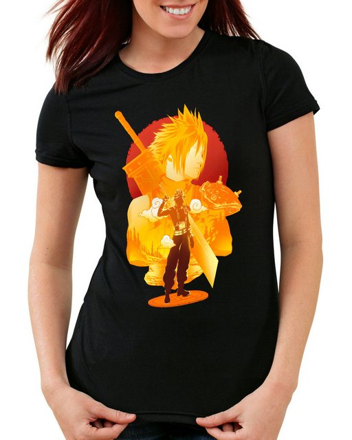 style3 T-Shirt Brave Sword Fighter final fantasy 7 chocobo remake günstig online kaufen