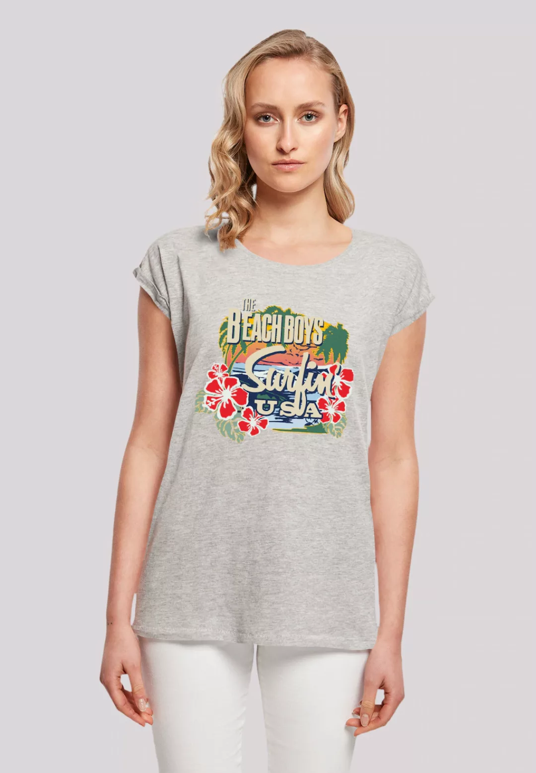 F4NT4STIC T-Shirt "The Beach Boys Musik Band Tropical" günstig online kaufen