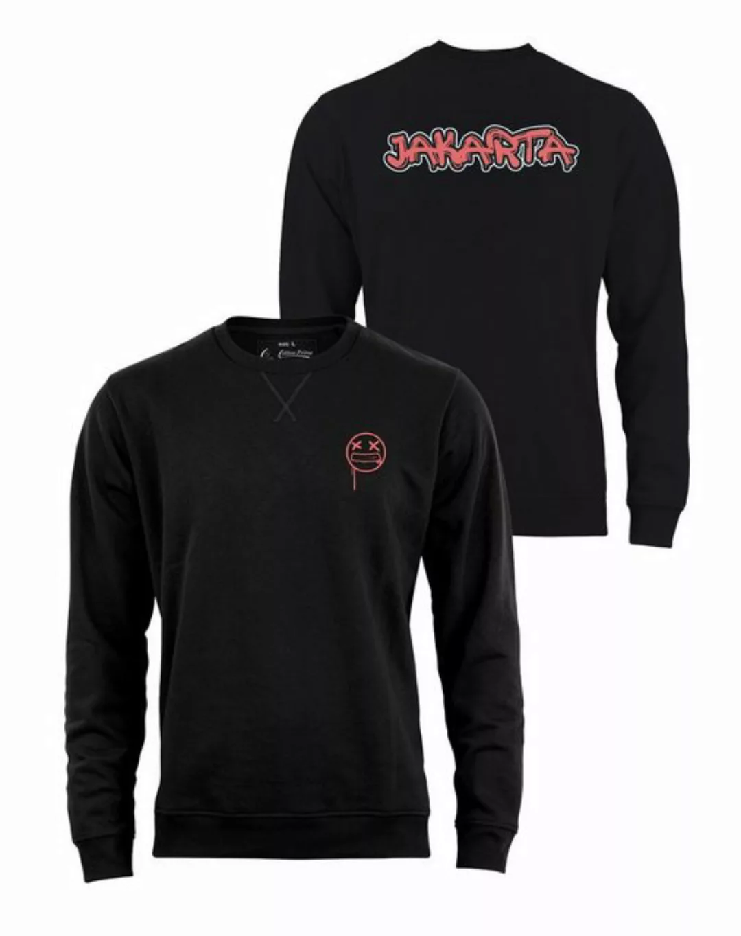 Cotton Prime® Hoodie Street Art Jakarta - Weltenbummler Kollektion mit weic günstig online kaufen