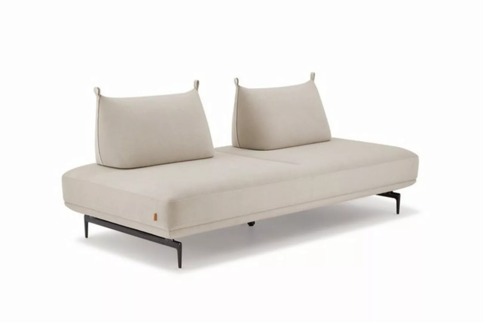 KAWOLA Schlafsofa, Daybed Stoff, mit od. ohne Armlehnkissen, versch. Farben günstig online kaufen