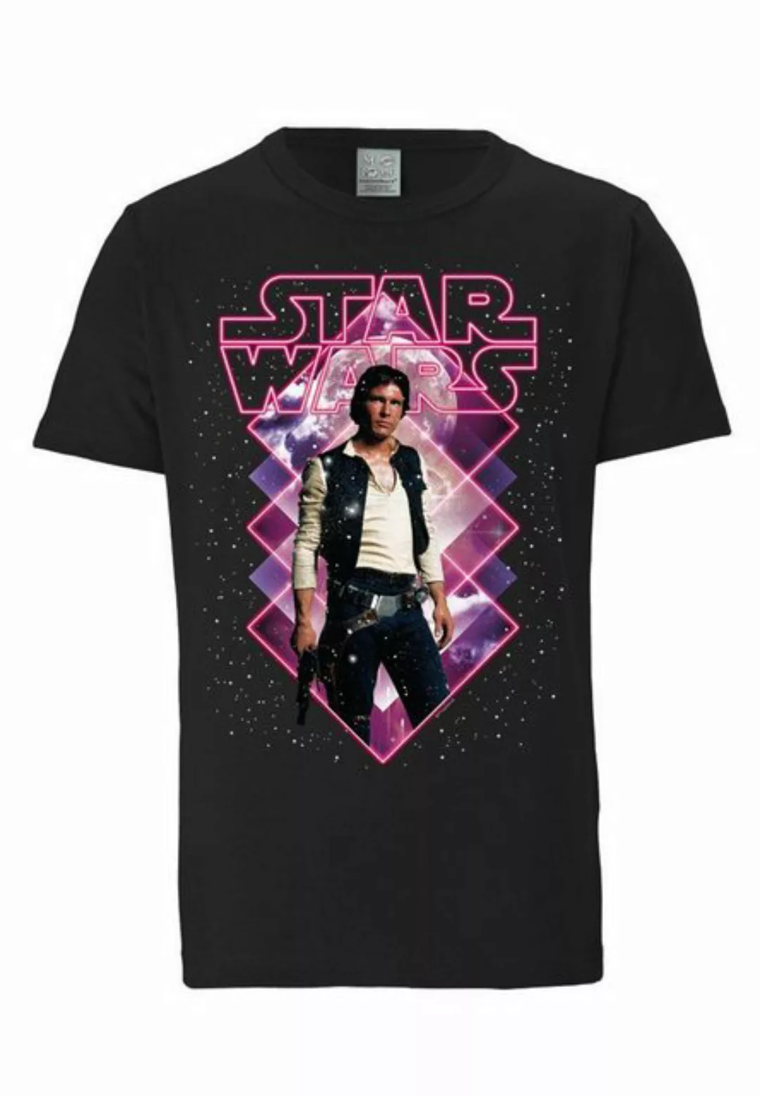 LOGOSHIRT T-Shirt Han Solo mit hochwertigem Siebdruck günstig online kaufen