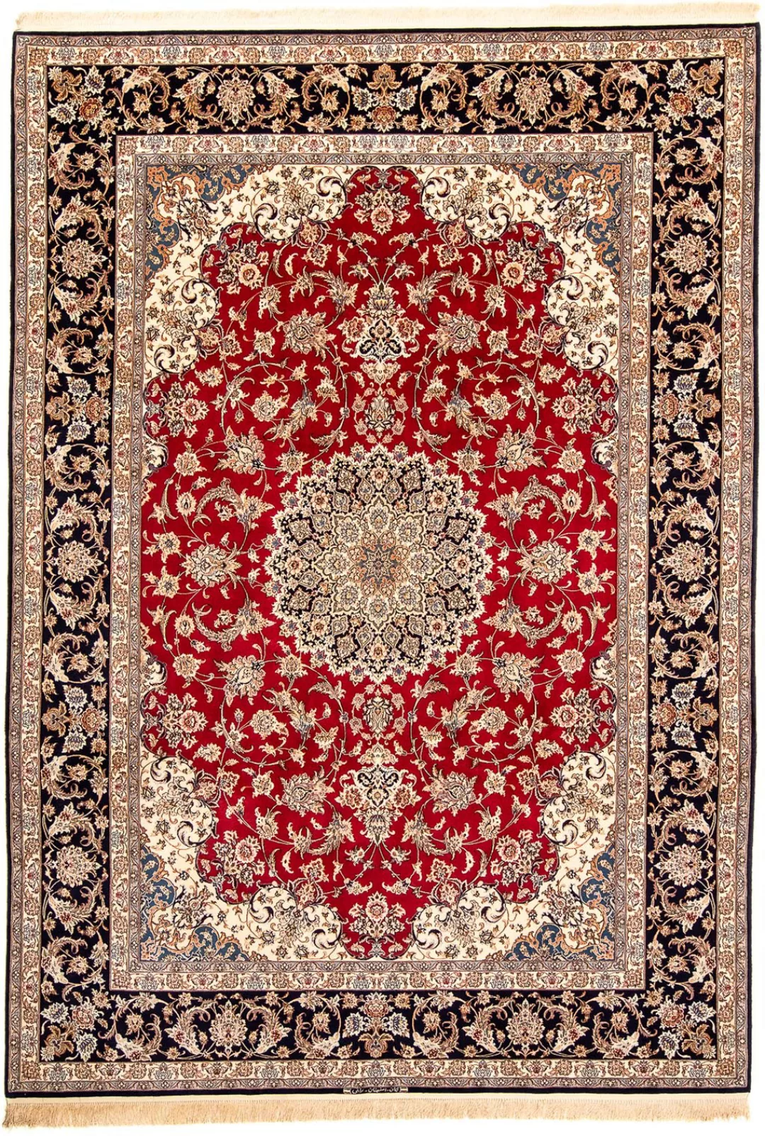 morgenland Orientteppich »Perser - Isfahan - Premium - 356 x 250 cm - rot«, günstig online kaufen