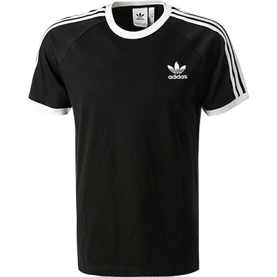 Adidas Originals Adicolor 3 Stripes Kurzarm T-shirt XL Black günstig online kaufen