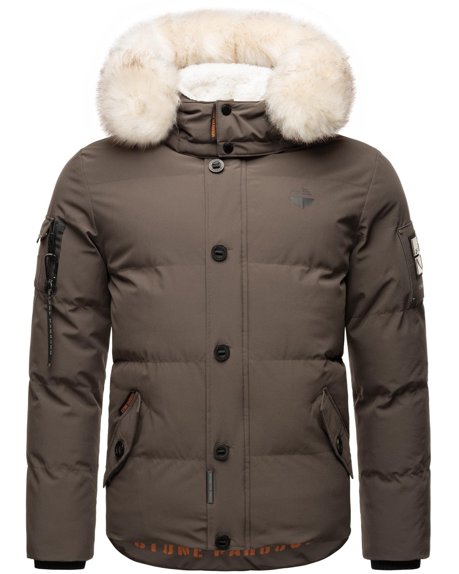 Stone Harbour Winterjacke "Halvaar", mit Kapuze, stylischer Winterparka mit günstig online kaufen