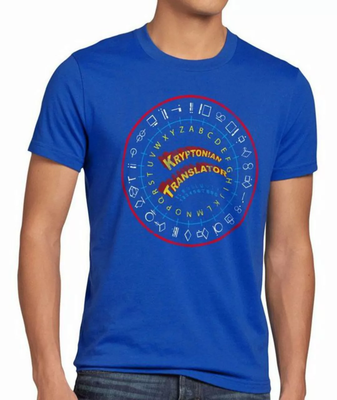 style3 Print-Shirt Herren T-Shirt Sheldon Kryptonian Translator Big Theory günstig online kaufen