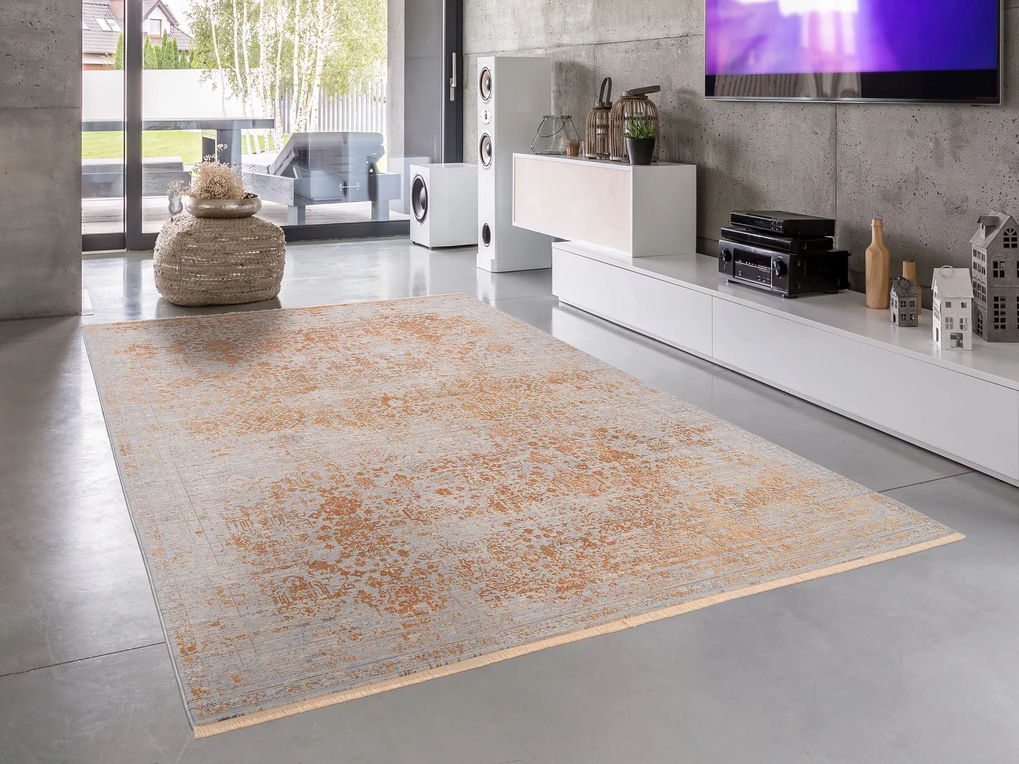 OCI DIE TEPPICHMARKE Teppich »FARBEN GRANDE«, rechteckig, Klassisches Muste günstig online kaufen