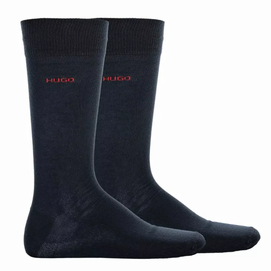 HUGO Herren Socken, 2 Paar - weiche Baumwolle, einfarbig günstig online kaufen