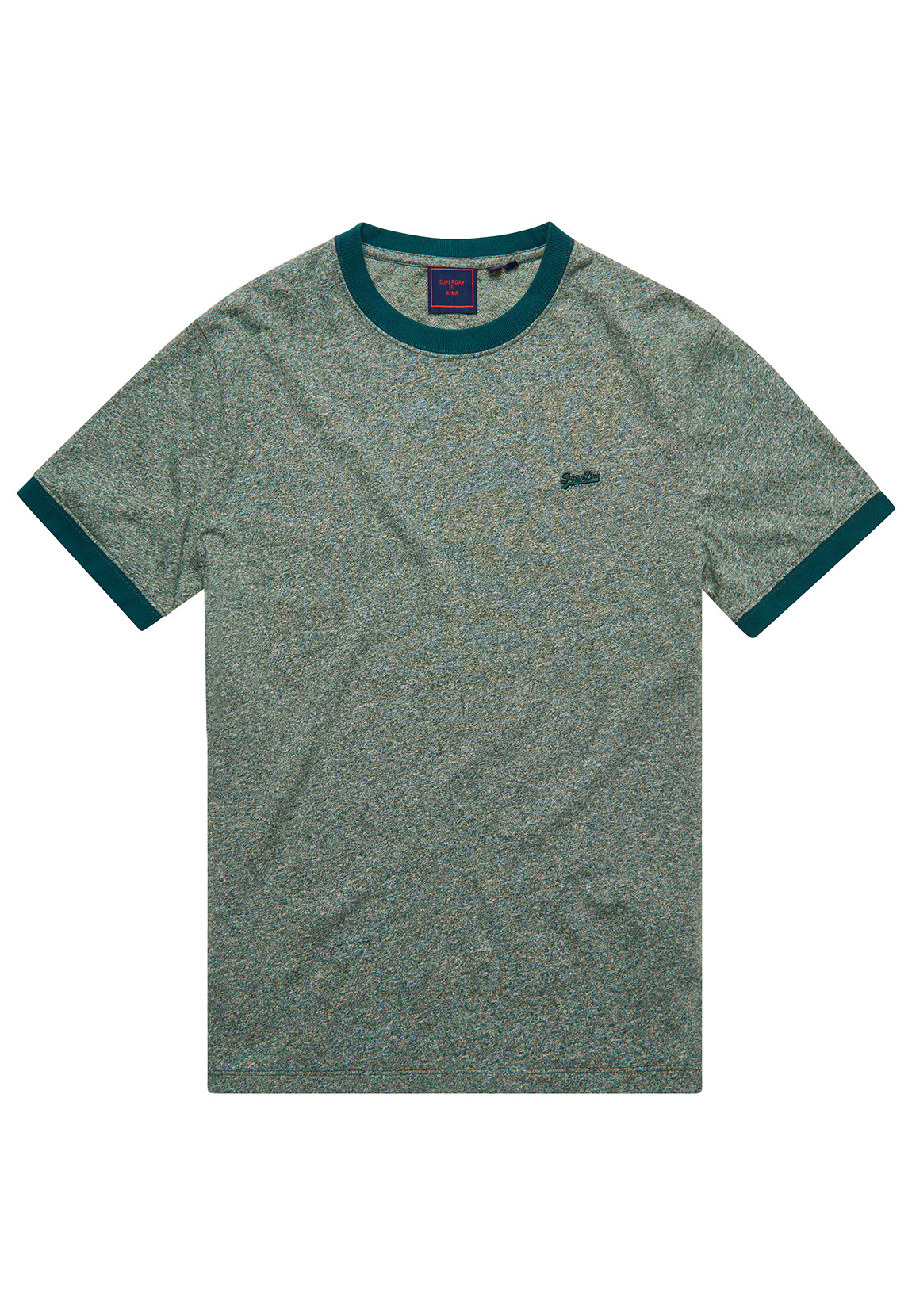 Superdry Vintage Ringer Kurzärmeliges T-shirt 2XL Portland Green Grit günstig online kaufen