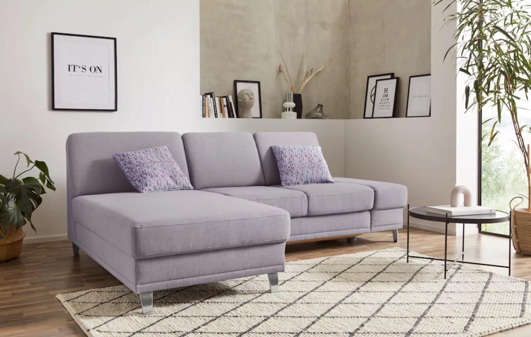 sit&more Ecksofa "Clio L-Form", wahlweise mit Bettfunktion oder Vorziehsitz günstig online kaufen