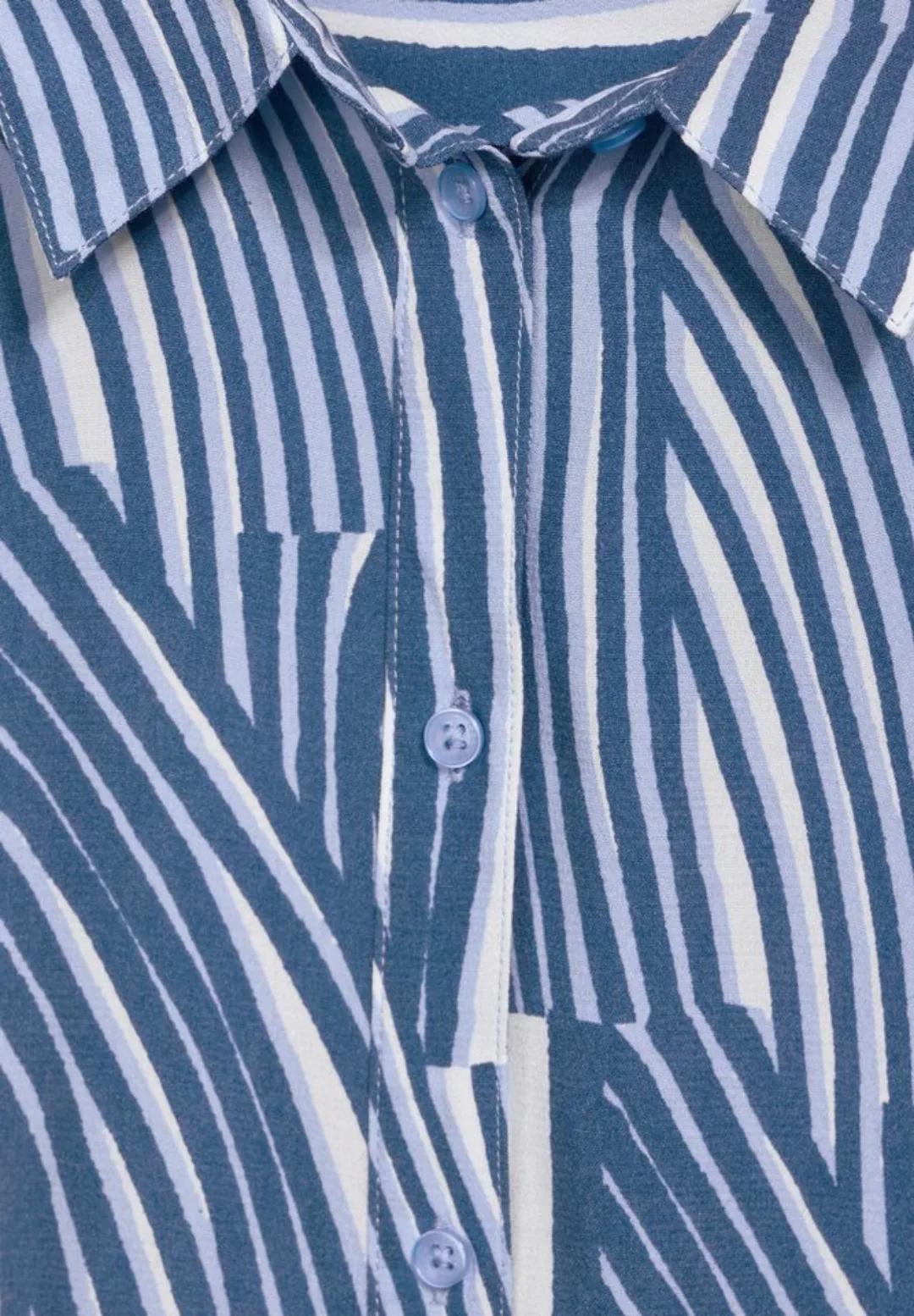 Cecil Klassische Bluse Printed Shirt Collar Blouse günstig online kaufen