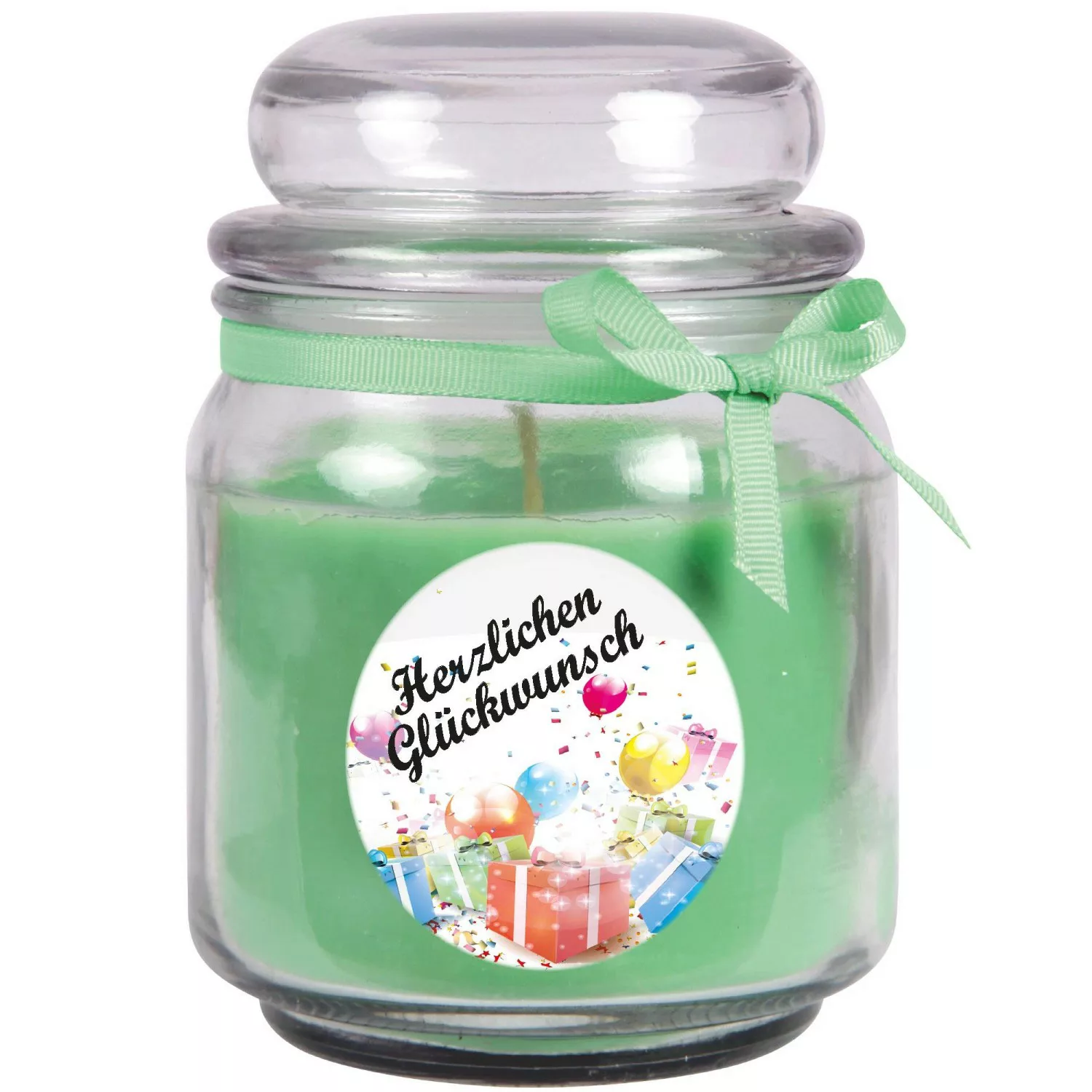 HS Candle Duftkerze & Glas Happy Birthday Bonbon Coconut Limes Geschenke günstig online kaufen