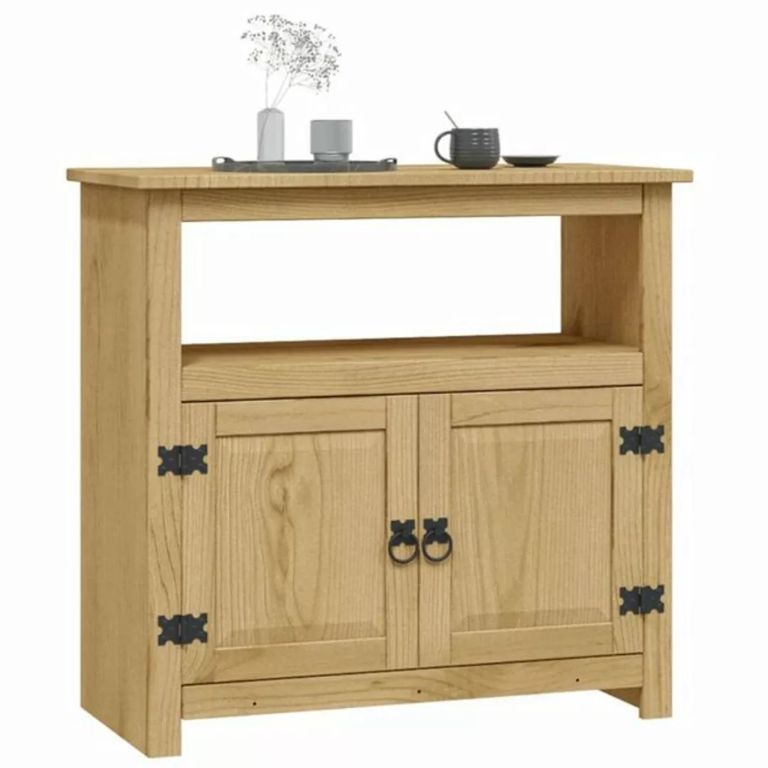 furnicato TV-Schrank im Mexiko-Stil Kiefer Massiv Corona 80 x 43 x 78 cm (1 günstig online kaufen