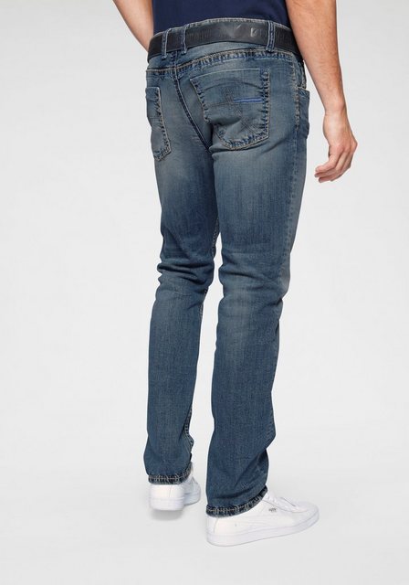 CAMP DAVID Straight-Jeans NI:CO:R611 mit markanten Steppnähten günstig online kaufen