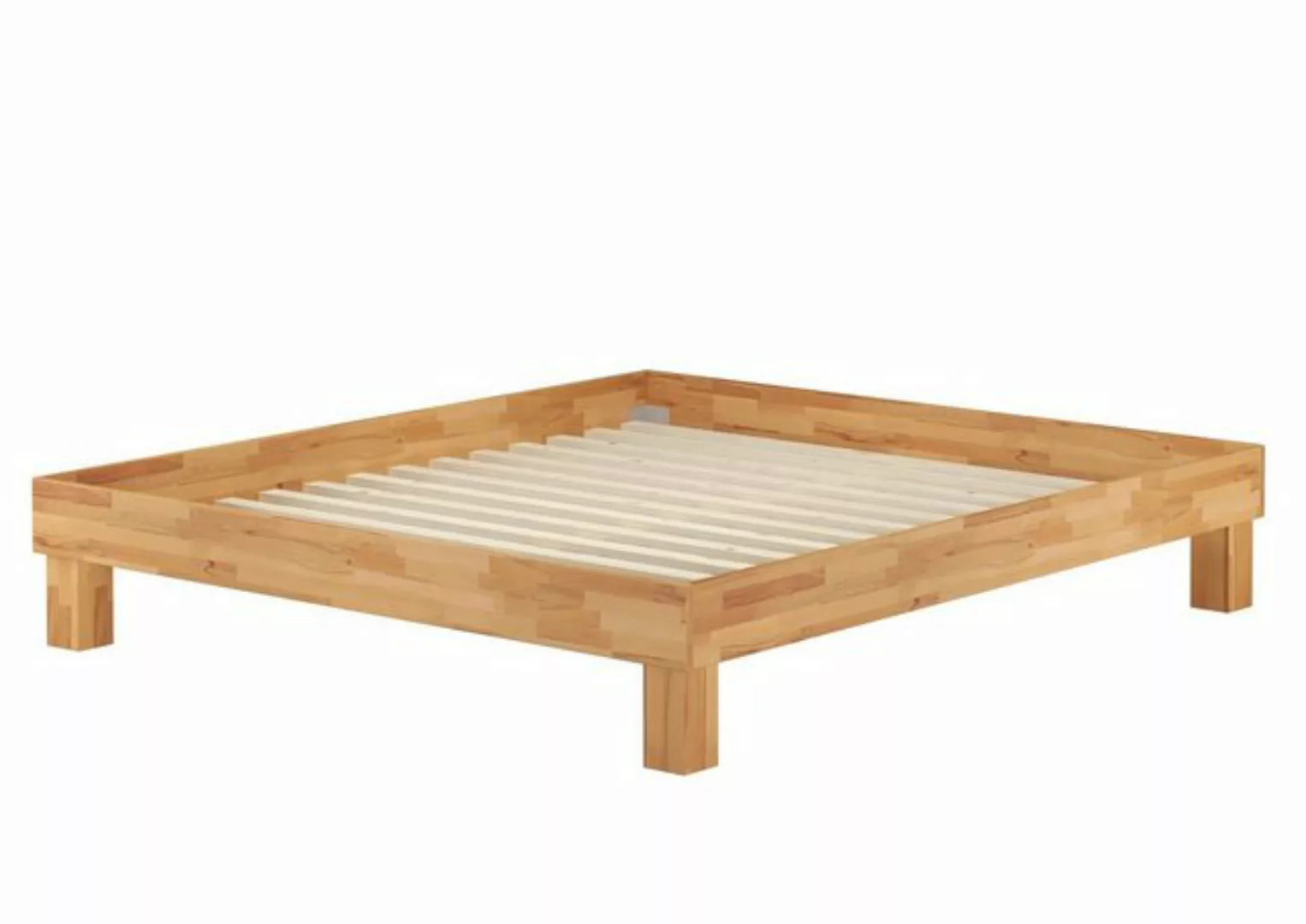 ERST-HOLZ Stapelbett Doppelbett Massivholzbett Kingsize-Bett Buche 200x200 günstig online kaufen