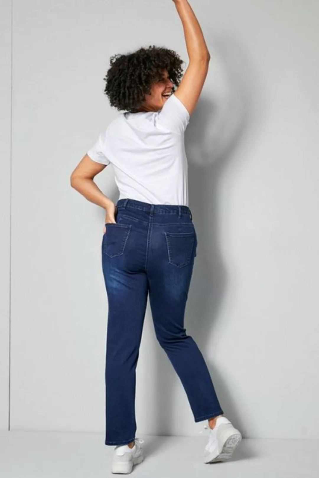Dollywood Regular-fit-Jeans Shaping-Jeans Powerstretch-Denim 5-Pocket günstig online kaufen