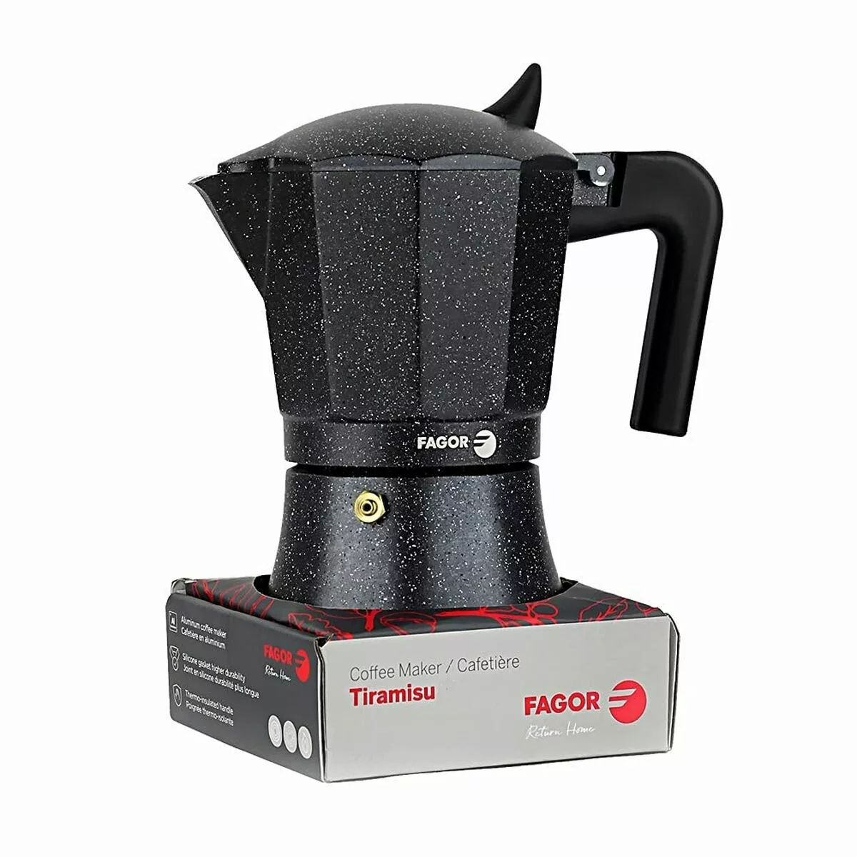 Italienische Kaffeemaschine Fagor Tiramisu Aluminium (9 Tassen) günstig online kaufen