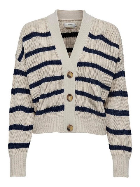 ONLY Strickjacke ONLCAROLNICE STRIPE CARDIGAN KNT NOOS günstig online kaufen