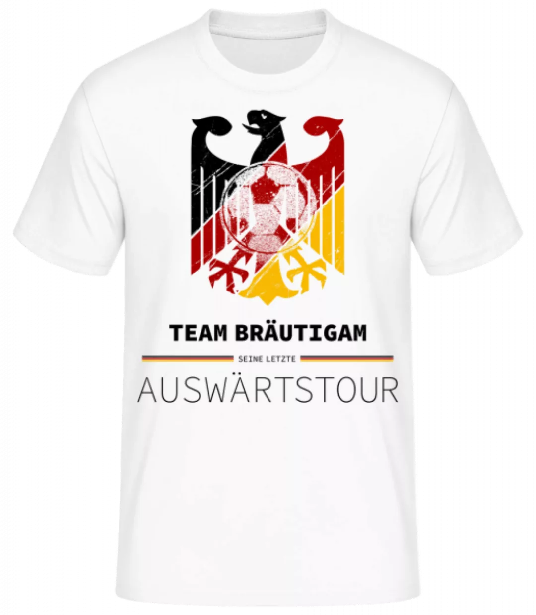 Letzte Auswärtstour Team Bräutigam · Männer Basic T-Shirt günstig online kaufen