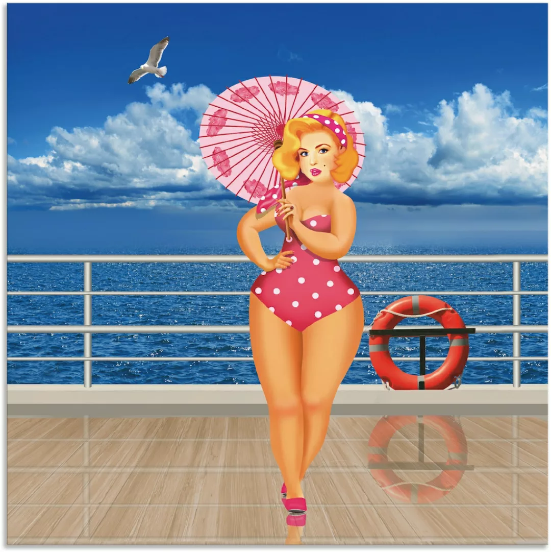 Artland Wandbild "Pin-Up Girl", Bilder von Frauen, (1 St.) günstig online kaufen