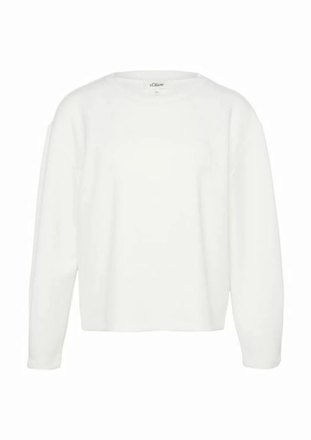 s.Oliver Sweatshirt - Modisches Scuba-Sweatshirt aus Modalmix günstig online kaufen