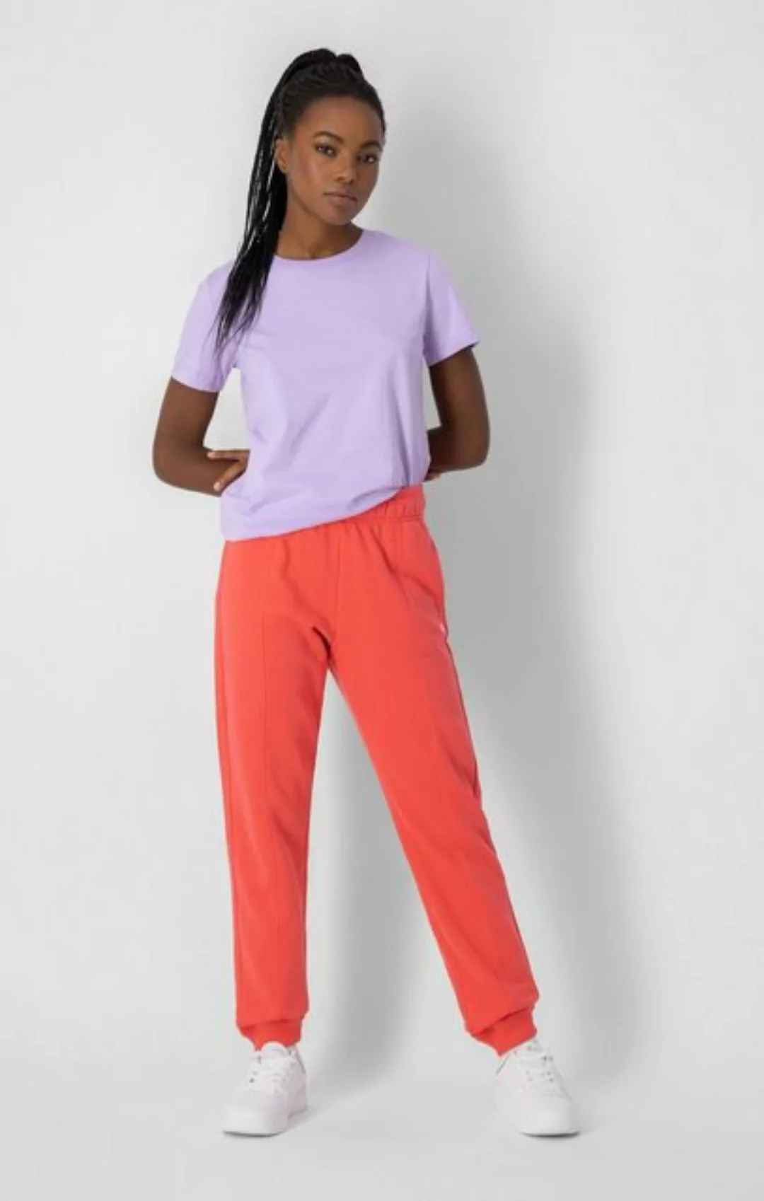 Champion T-Shirt Champion T-Shirt Baumwolle Violett günstig online kaufen