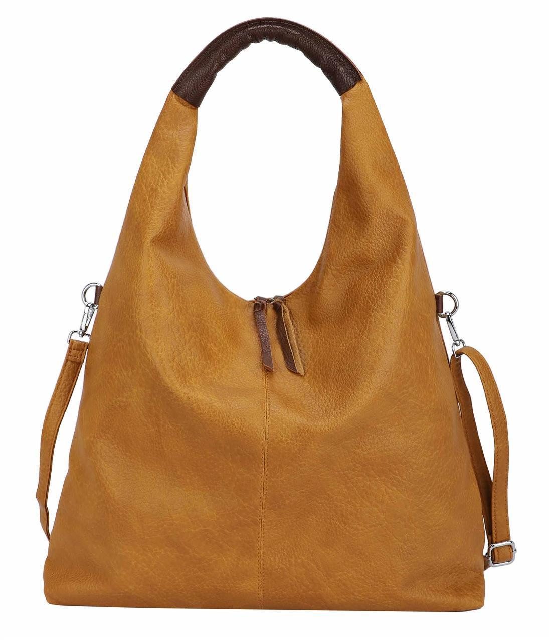 ITALYSHOP24 Schultertasche XXL Damen Shopper Tasche günstig online kaufen