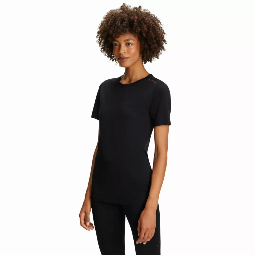 FALKE CORE Damen T-Shirt Rundhals, XS-S, Schwarz, 37946-300801 günstig online kaufen