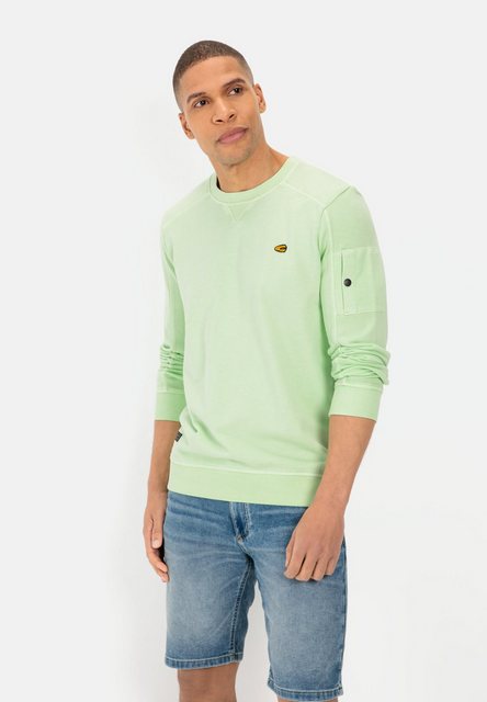 camel active Sweatshirt aus reiner Baumwolle günstig online kaufen