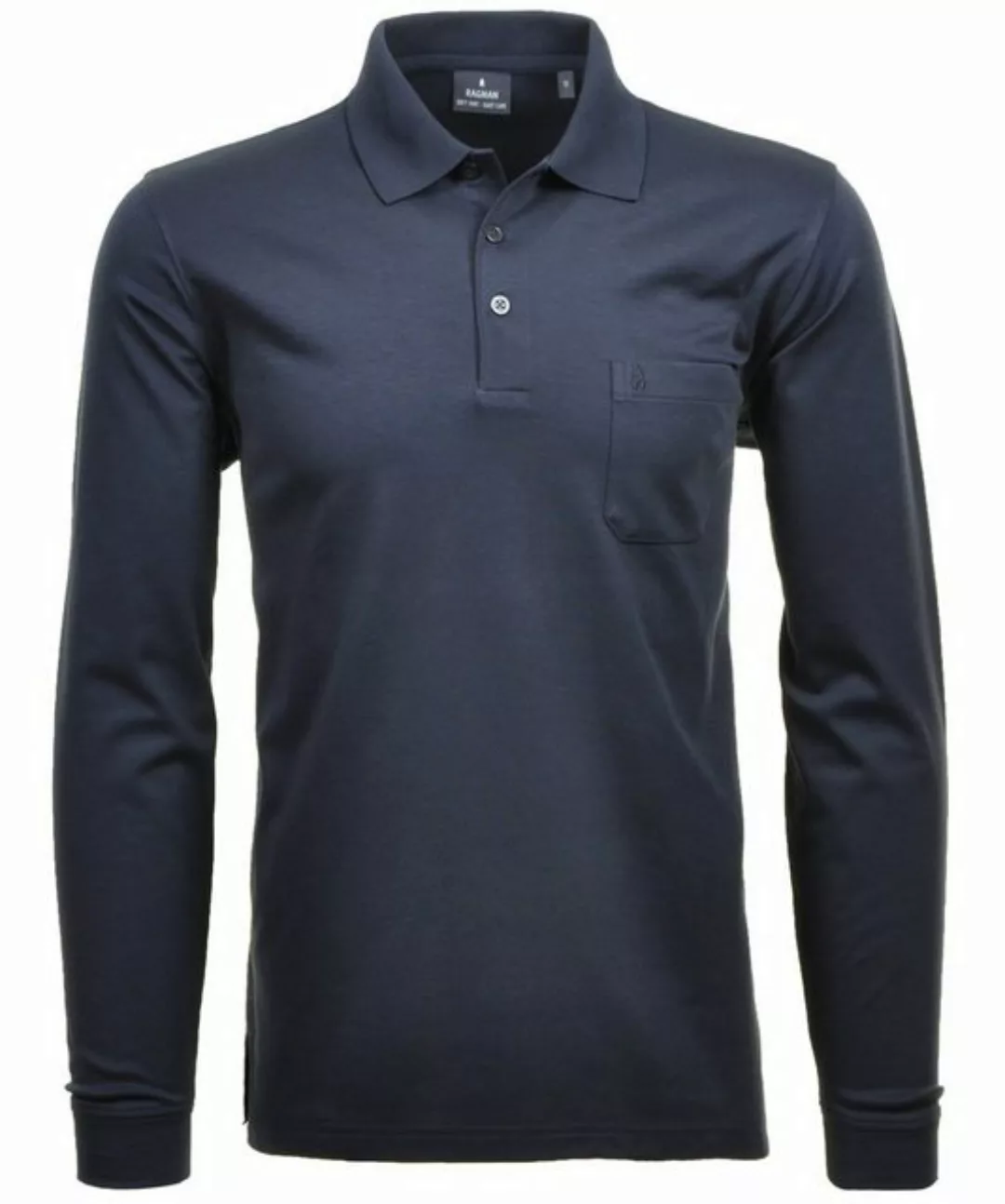 RAGMAN Pflegeleichtes Poloshirt "Soft Knit" günstig online kaufen