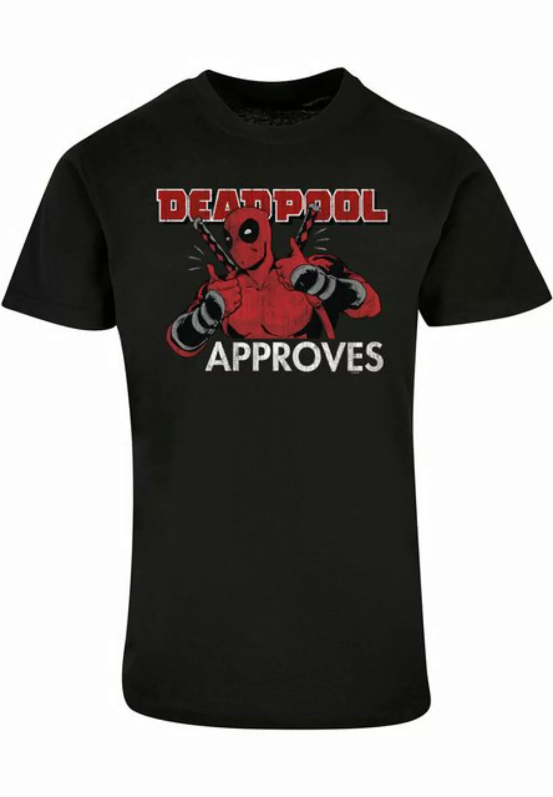 ABSOLUTE CULT T-Shirt ABSOLUTE CULT Herren Deadpool - Approves T-Shirt (1-t günstig online kaufen