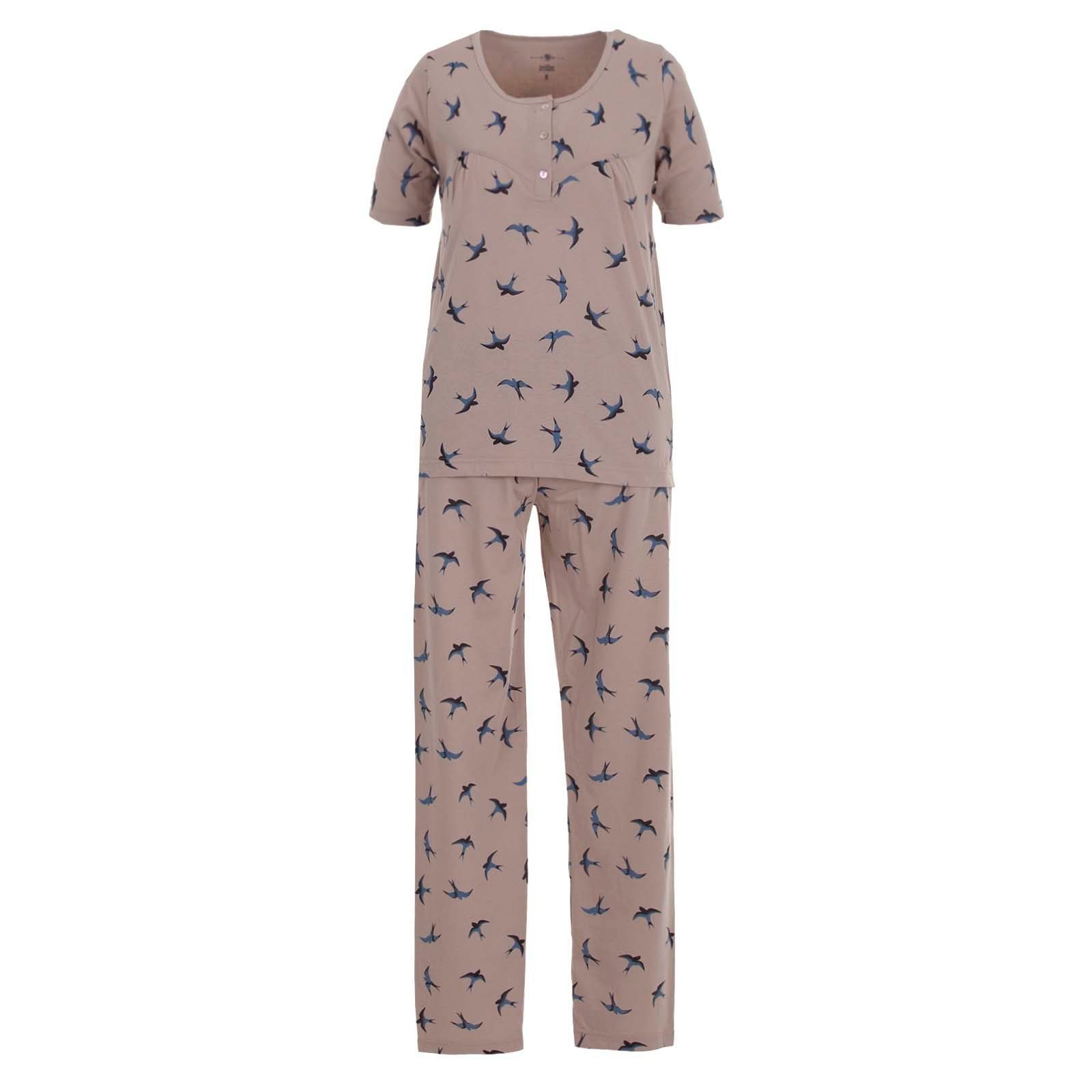 zeitlos Schlafanzug Pyjama Set Kurzarm - günstig online kaufen