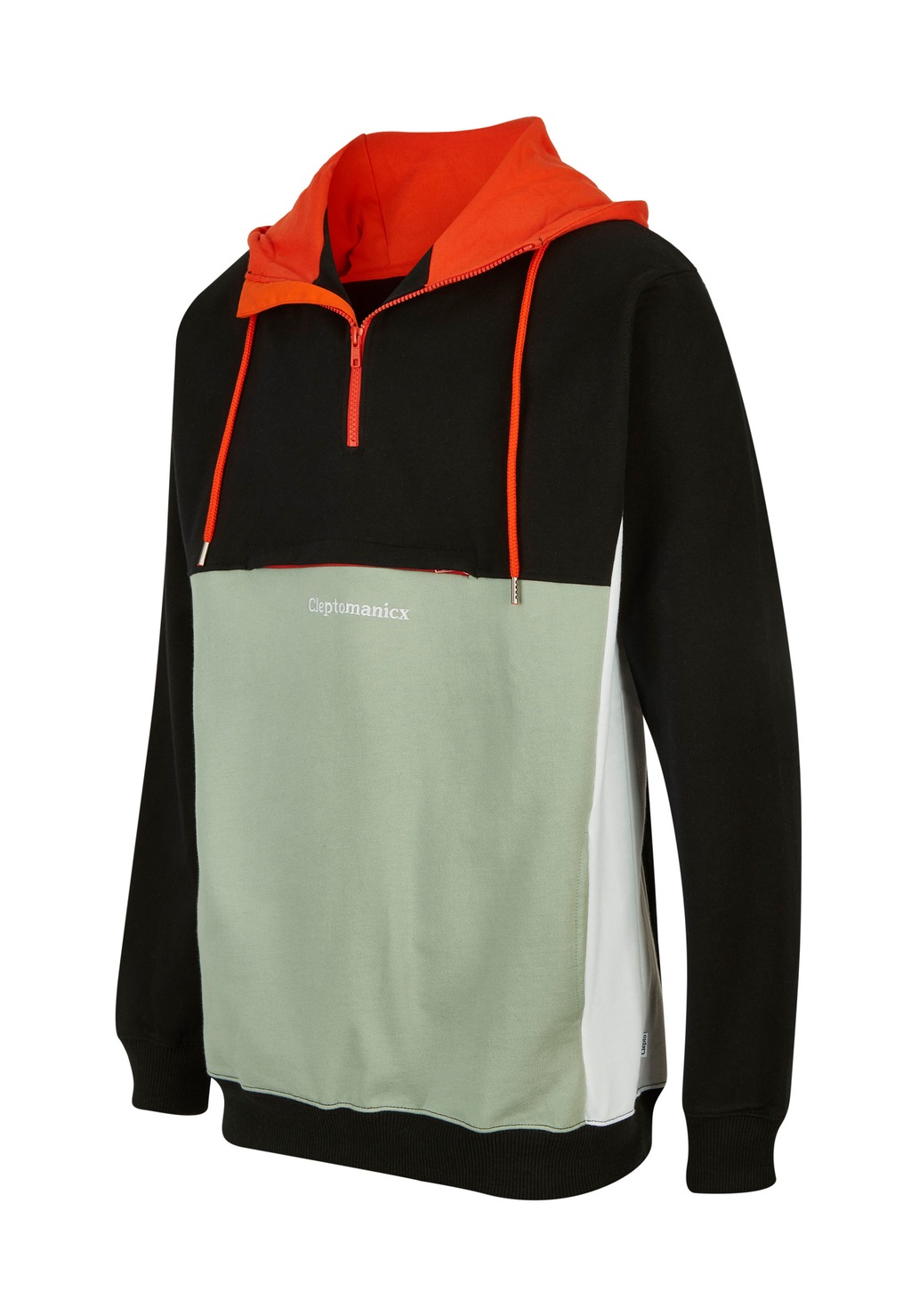 Cleptomanicx Kapuzensweatshirt "Hooded Block", im lässigen Color-Blocking-S günstig online kaufen