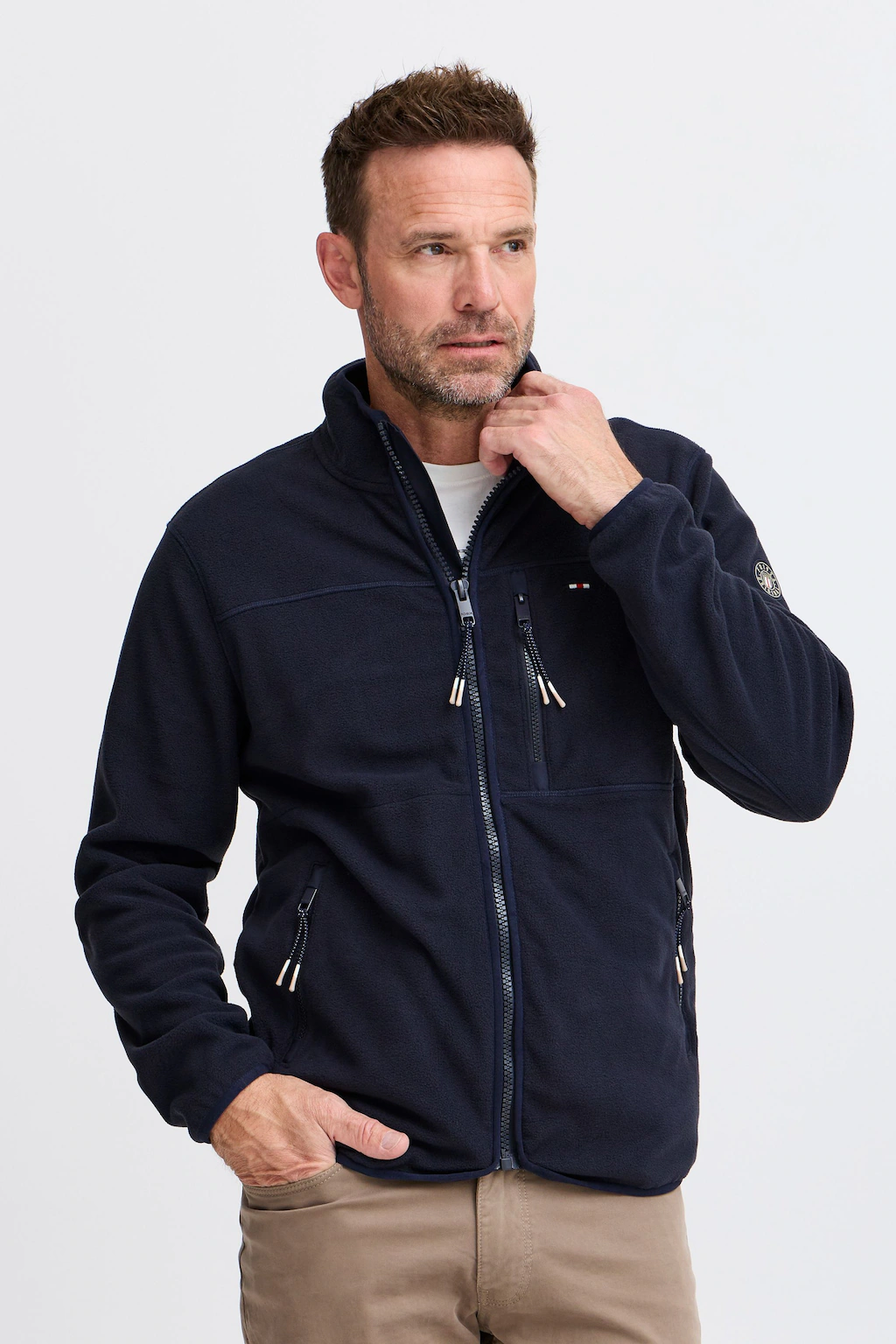 FQ1924 Fleecejacke "FQ1924 FQHARRY micro fleece fullzip" günstig online kaufen