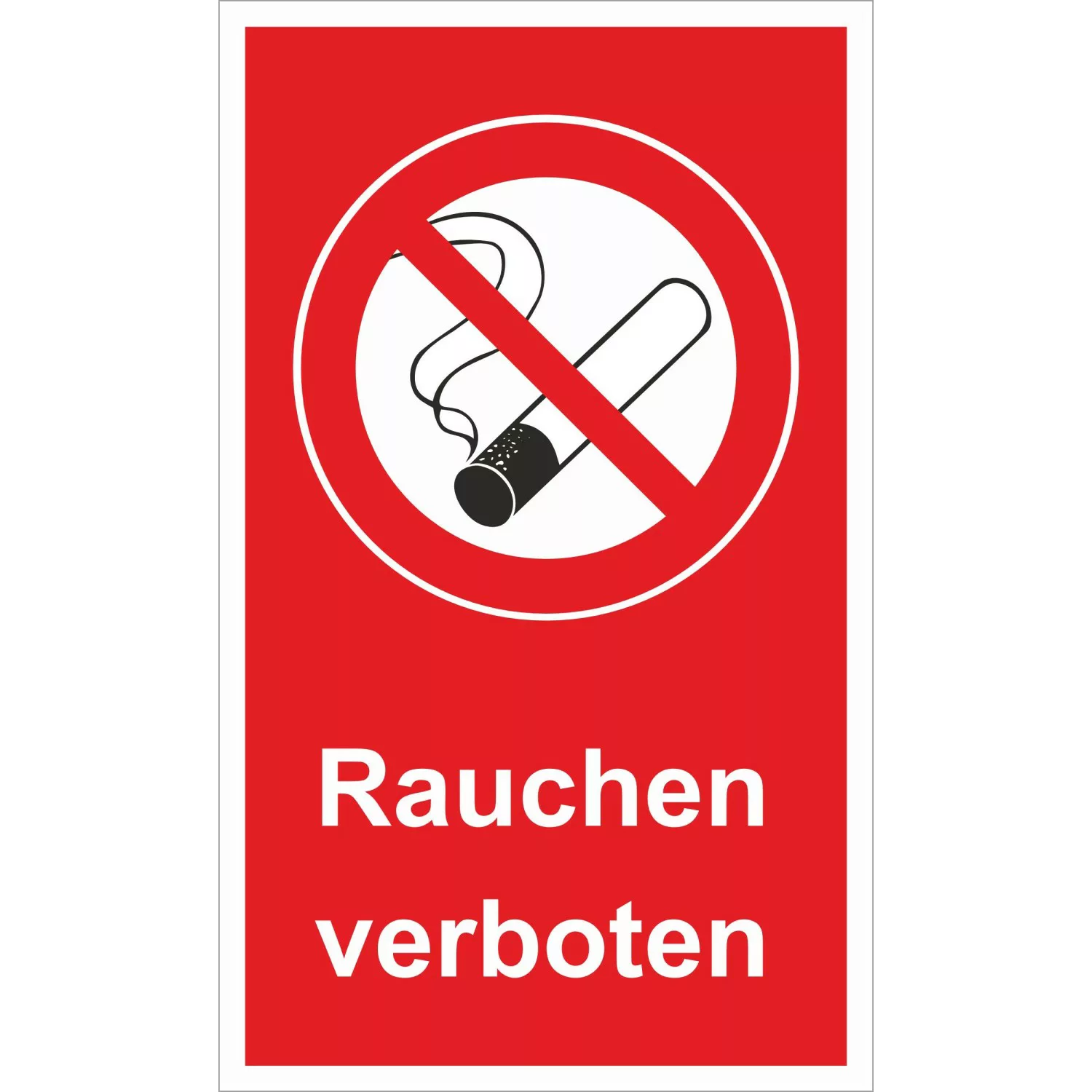 Warn- und Hinweissschild Rauchen verboten 25 cm x 15 cm PST günstig online kaufen