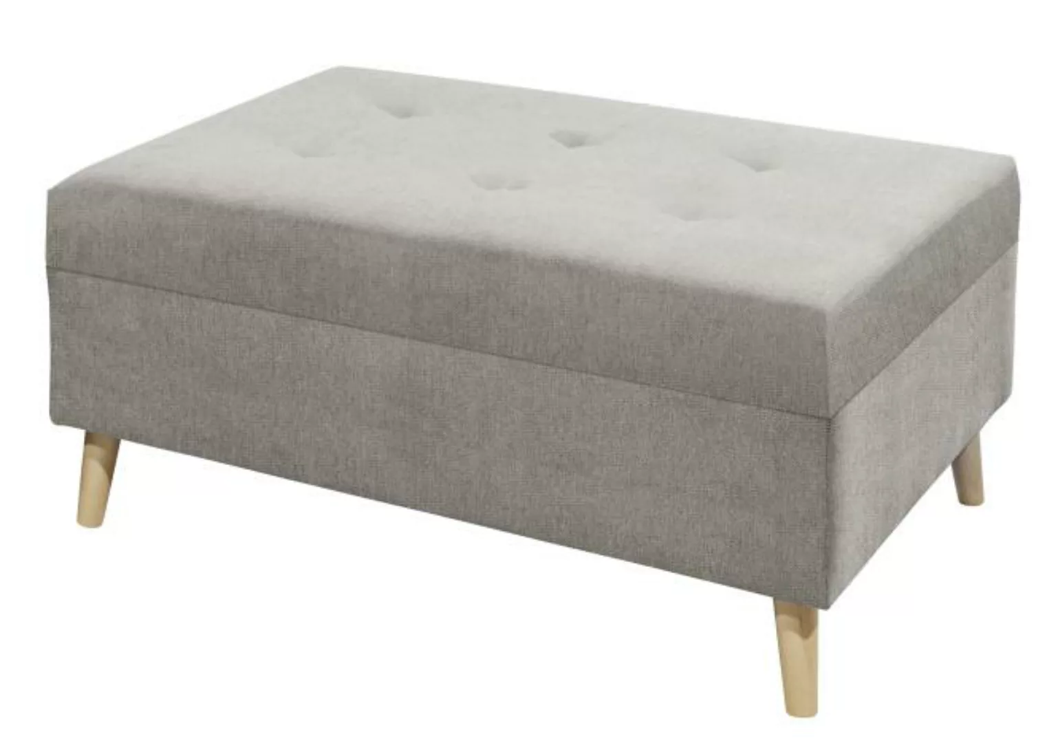 Hocker CALANDA  Taupe günstig online kaufen