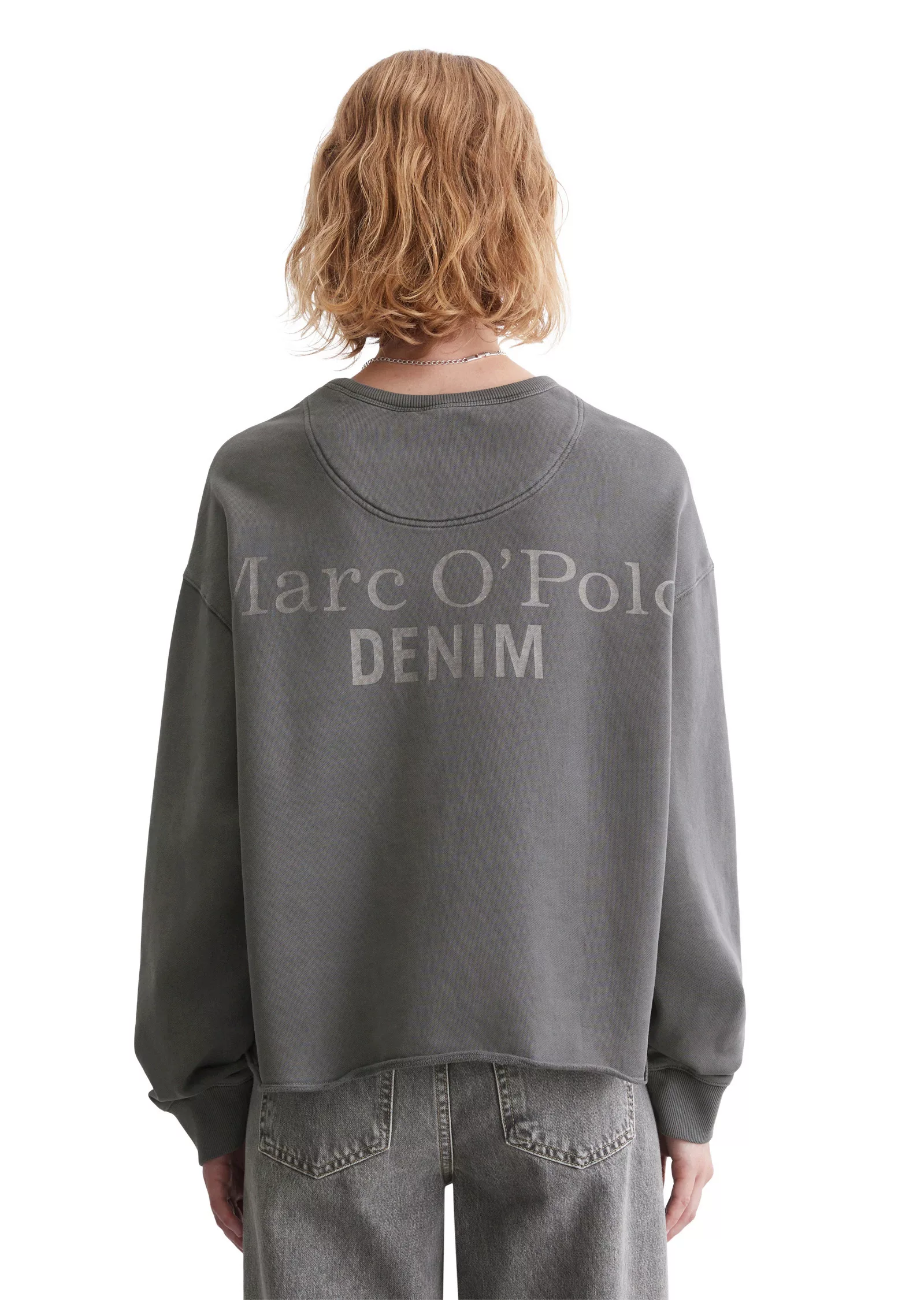 Marc OPolo DENIM Sweatshirt "aus Organic Cotton" günstig online kaufen