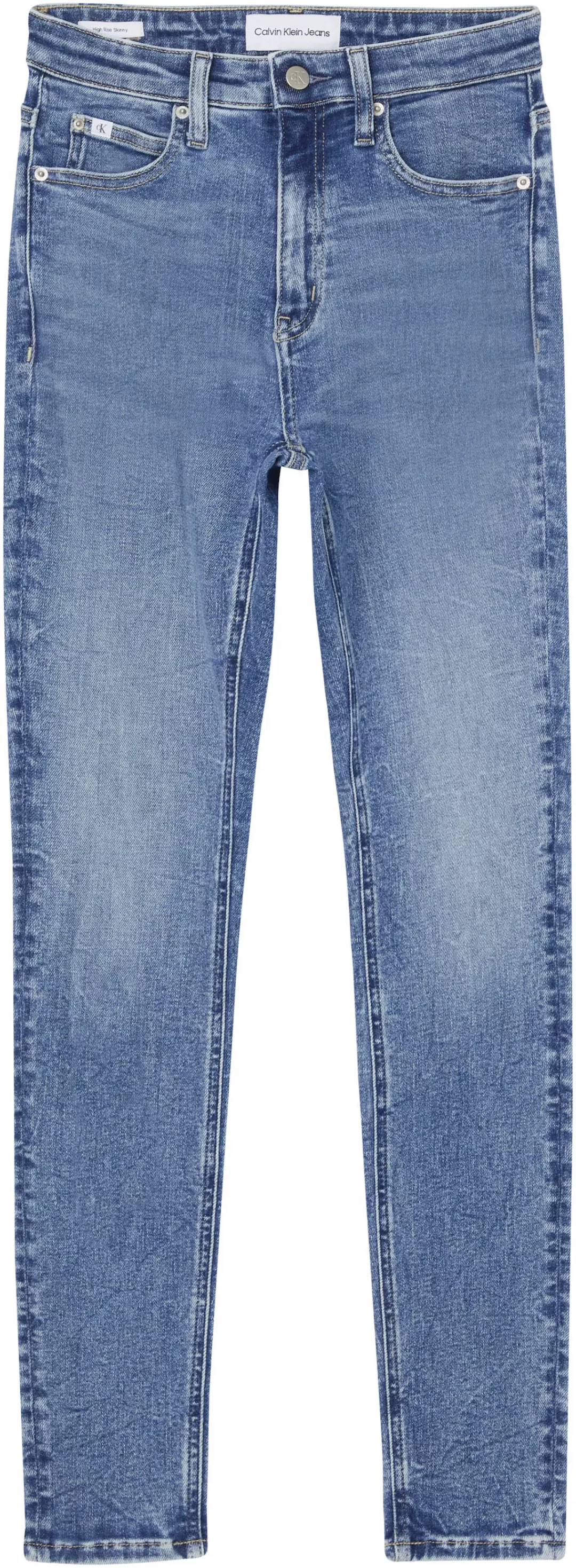 Calvin Klein Jeans Ankle-Jeans HIGH RISE SUPER SKINNY ANKLE mit hohem Bund günstig online kaufen