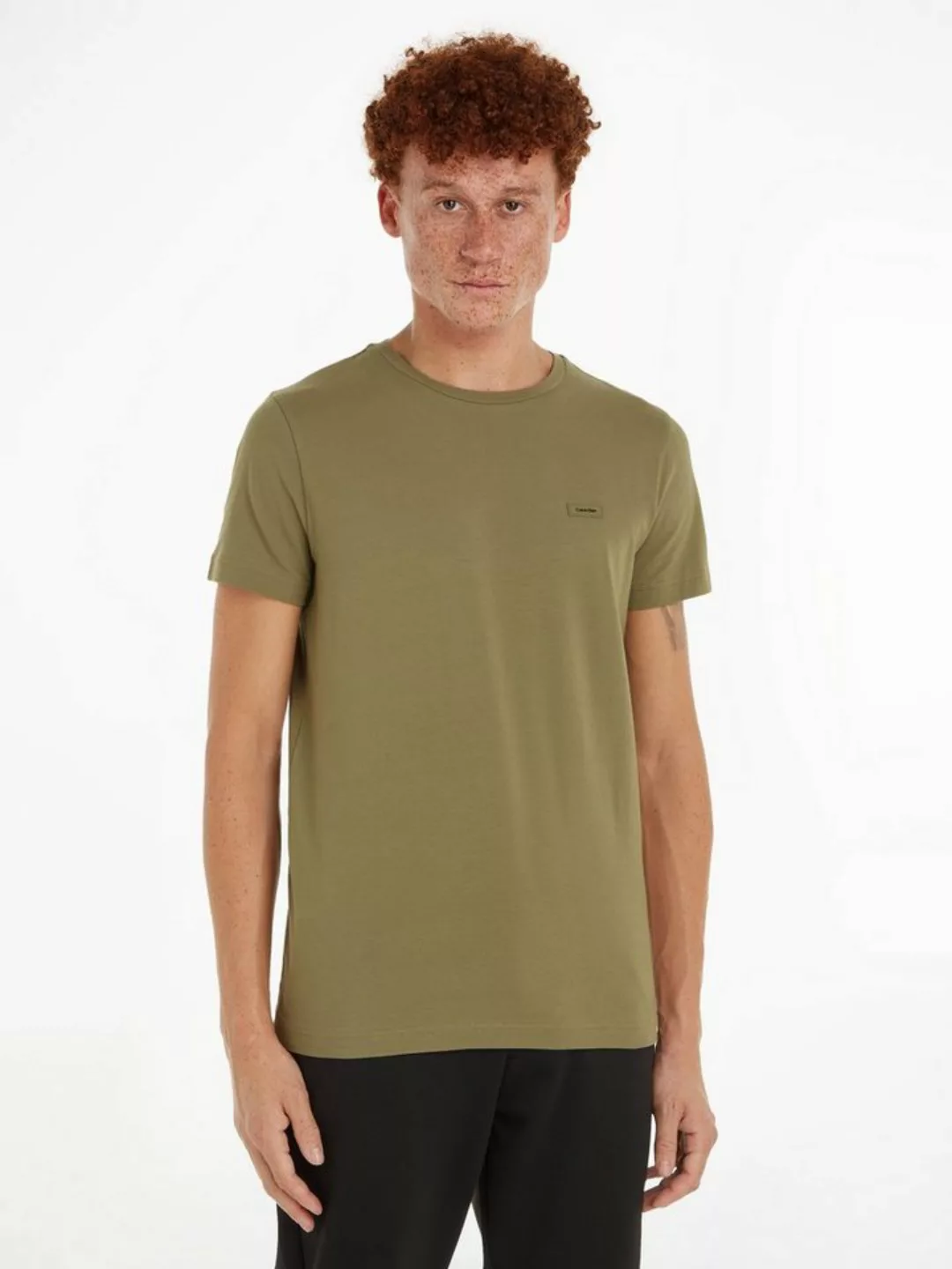 Calvin Klein T-Shirt STRETCH SLIM FIT T-SHIRT günstig online kaufen