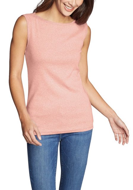 Eddie Bauer Tanktop Favorite Top mit Bateau - Ausschnitt Anti-Pilling Ausrü günstig online kaufen