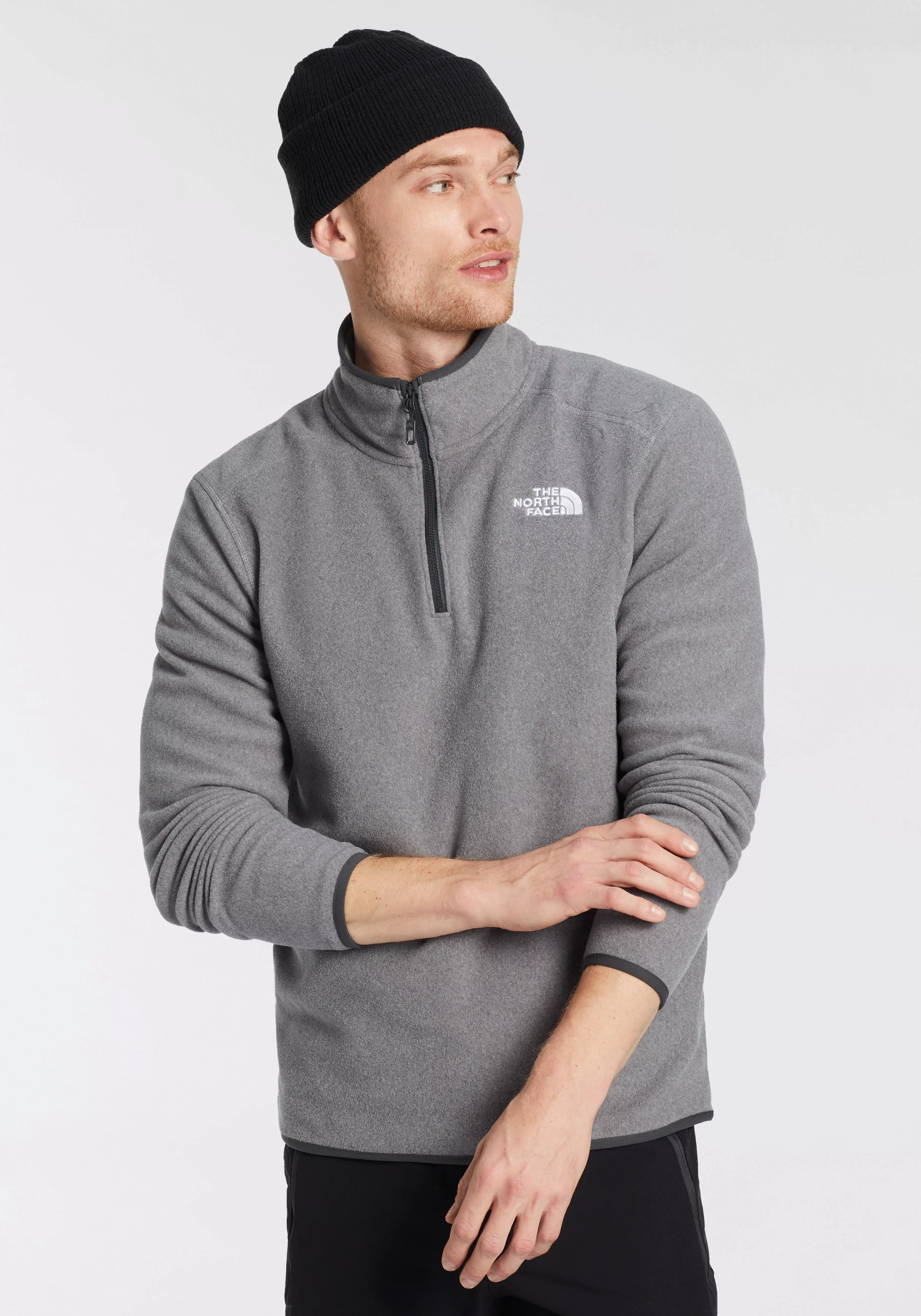 The North Face Fleecepullover "M 100 GLACIER 1/4 ZIP - EU", mit dezenten Lo günstig online kaufen