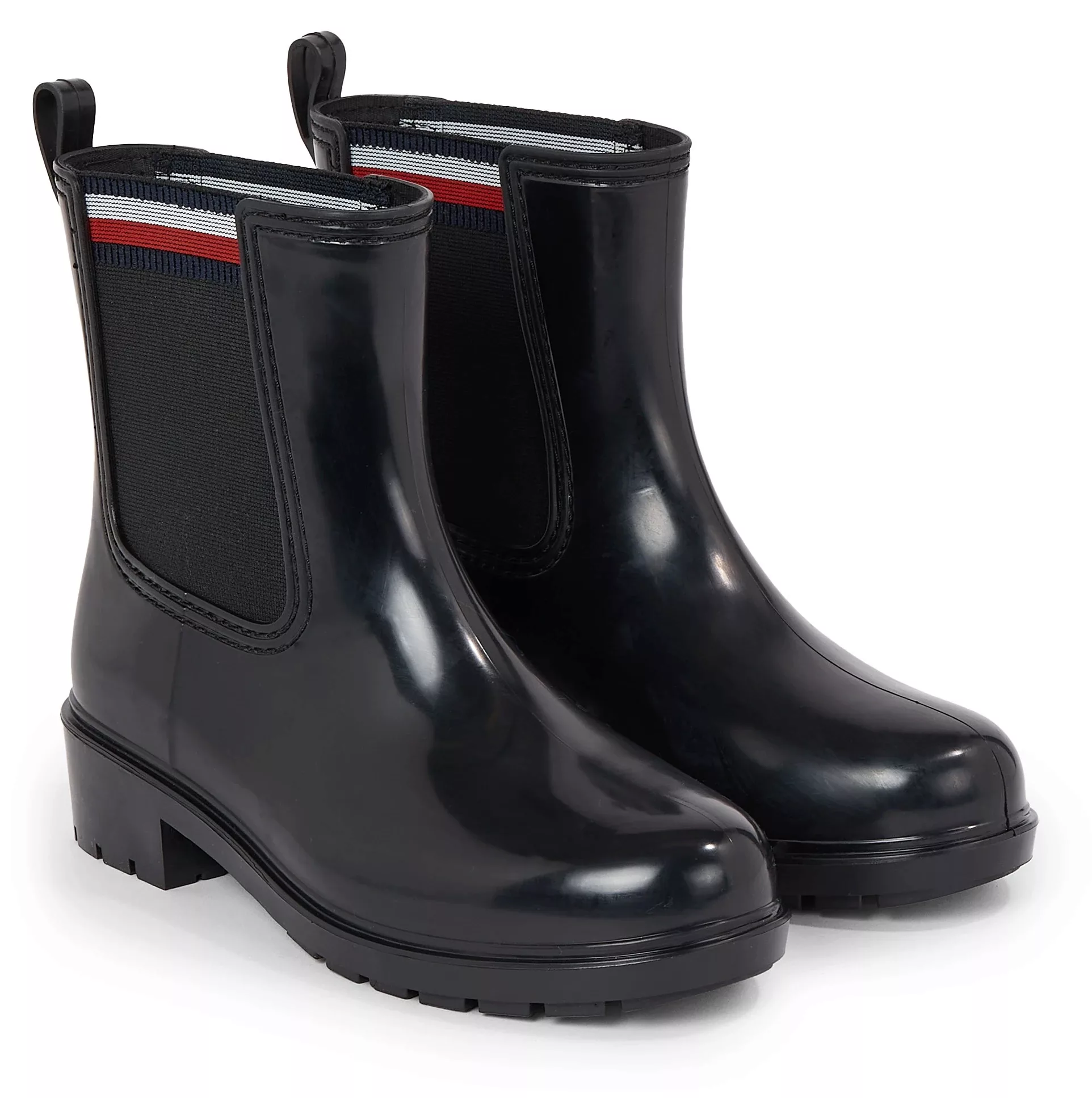 Tommy Hilfiger Chelseaboots "CORPORATE ELASTIC RAINBOOT", mit beidseitigem günstig online kaufen