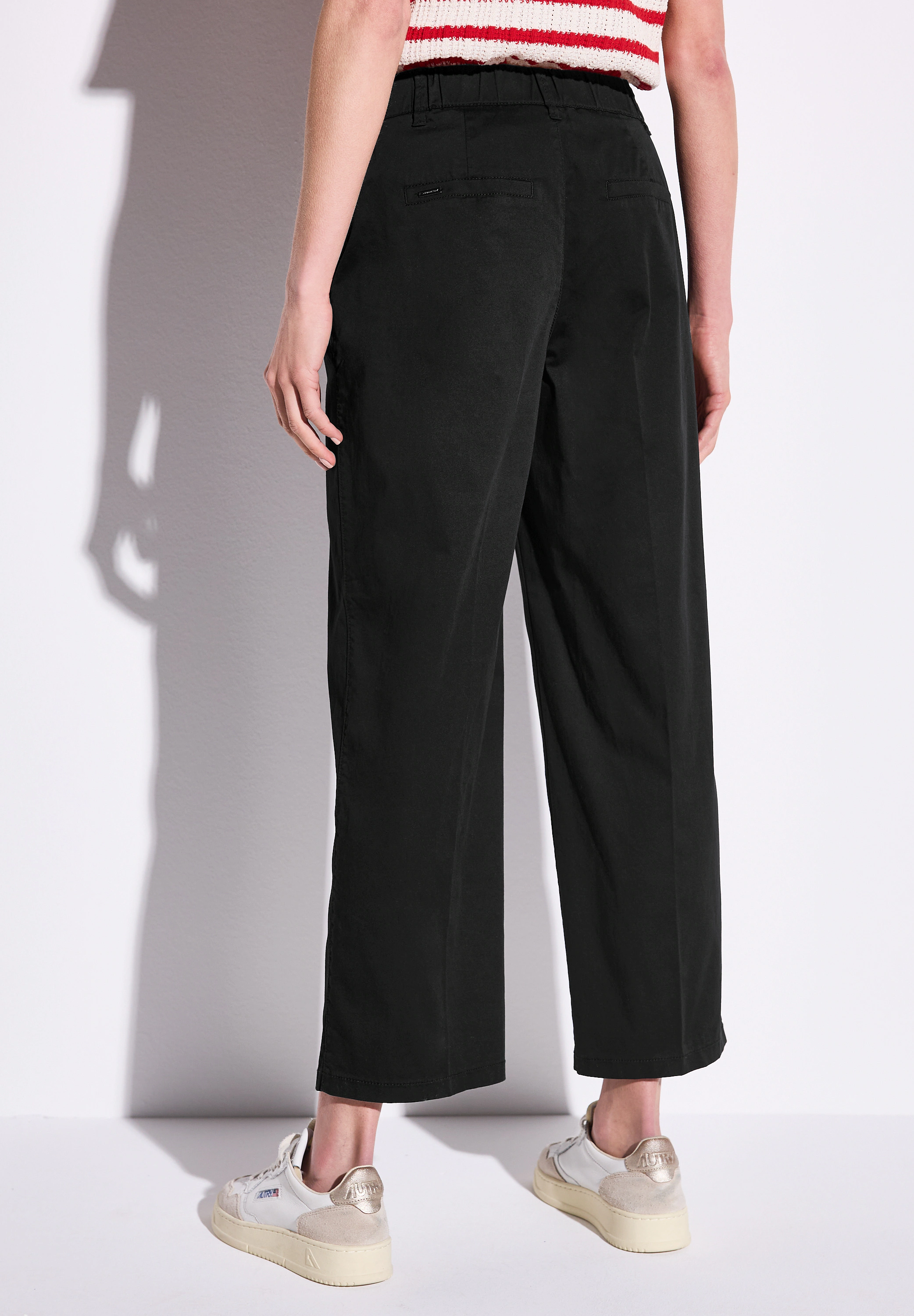 STREET ONE Chinohose, aus Baumwolle mit Stretchanteil günstig online kaufen