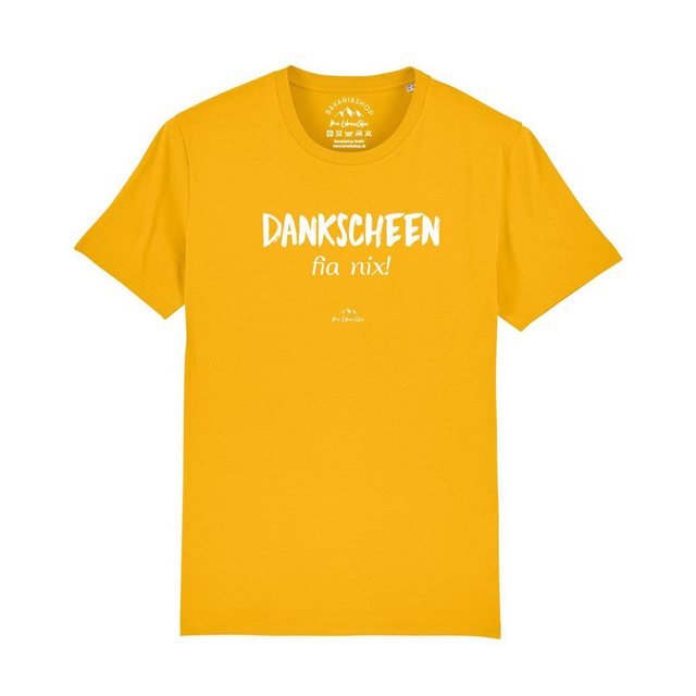 Bavariashop T-Shirt Herren T-Shirt "Dankscheen - fia nix! günstig online kaufen