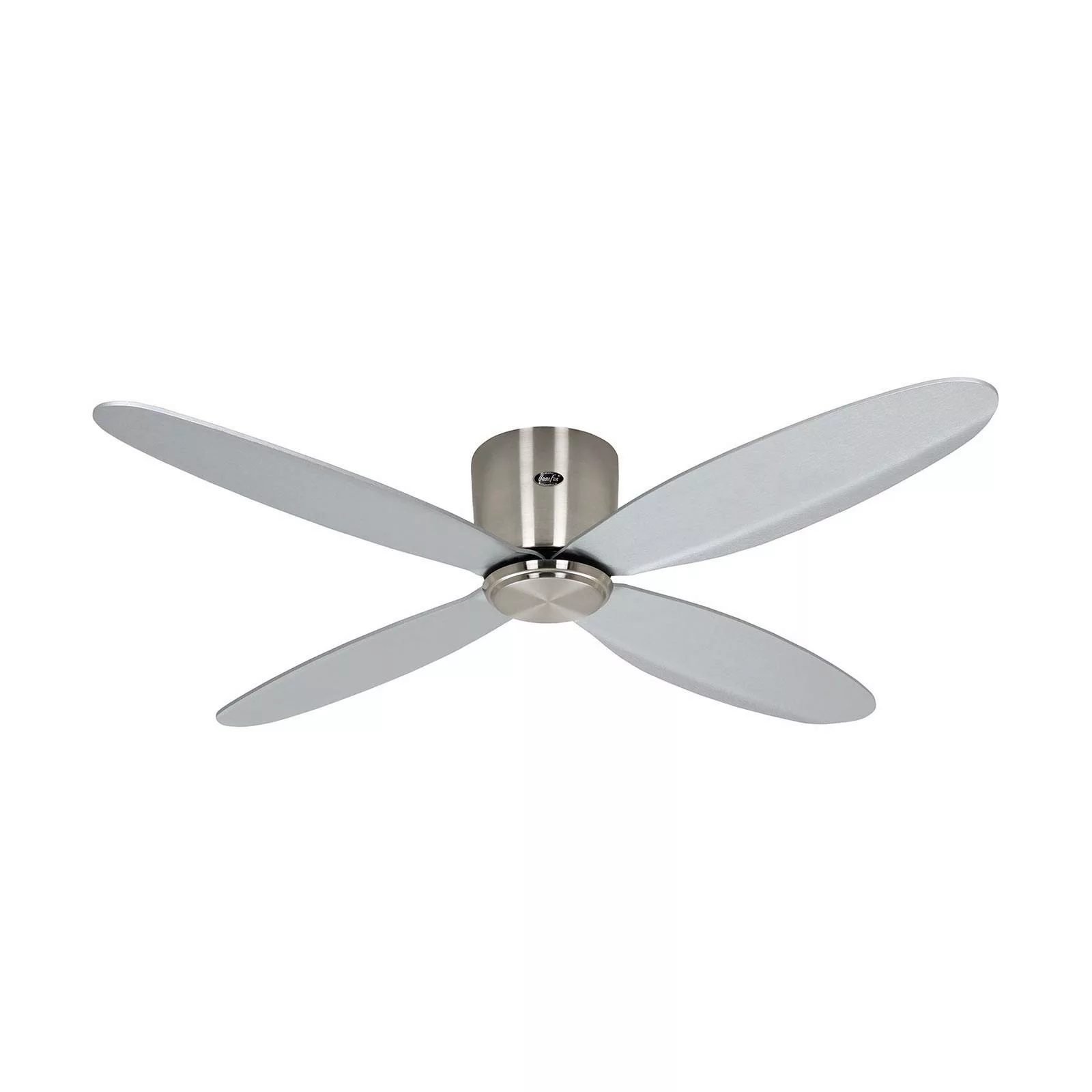 Deckenventilator Eco Plano II 112 chrom silbergrau günstig online kaufen