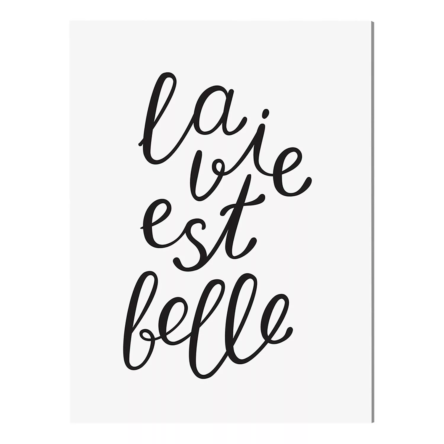 home24 Bild La Vie Est Belle II günstig online kaufen