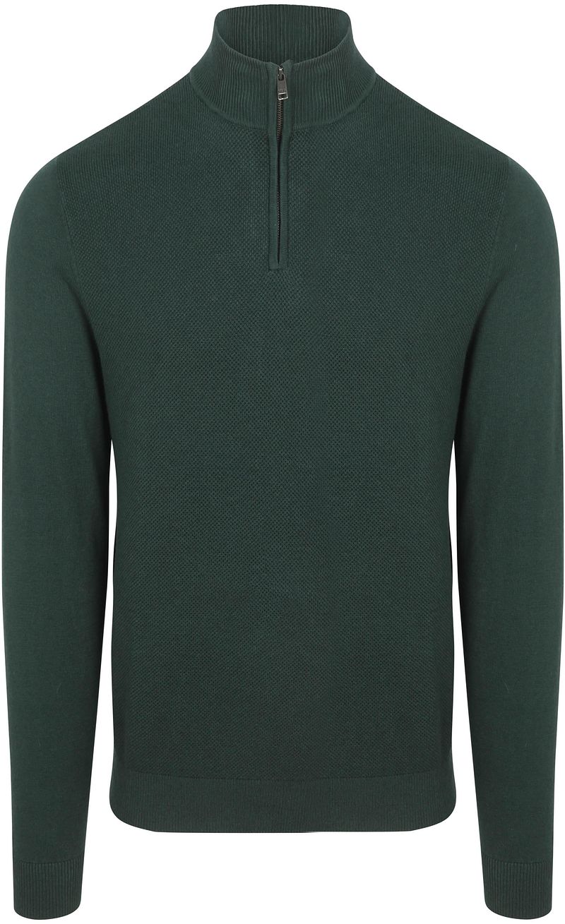 McGregor Half Zip Pullover Merinowolle Pine Grün - Größe XXL günstig online kaufen