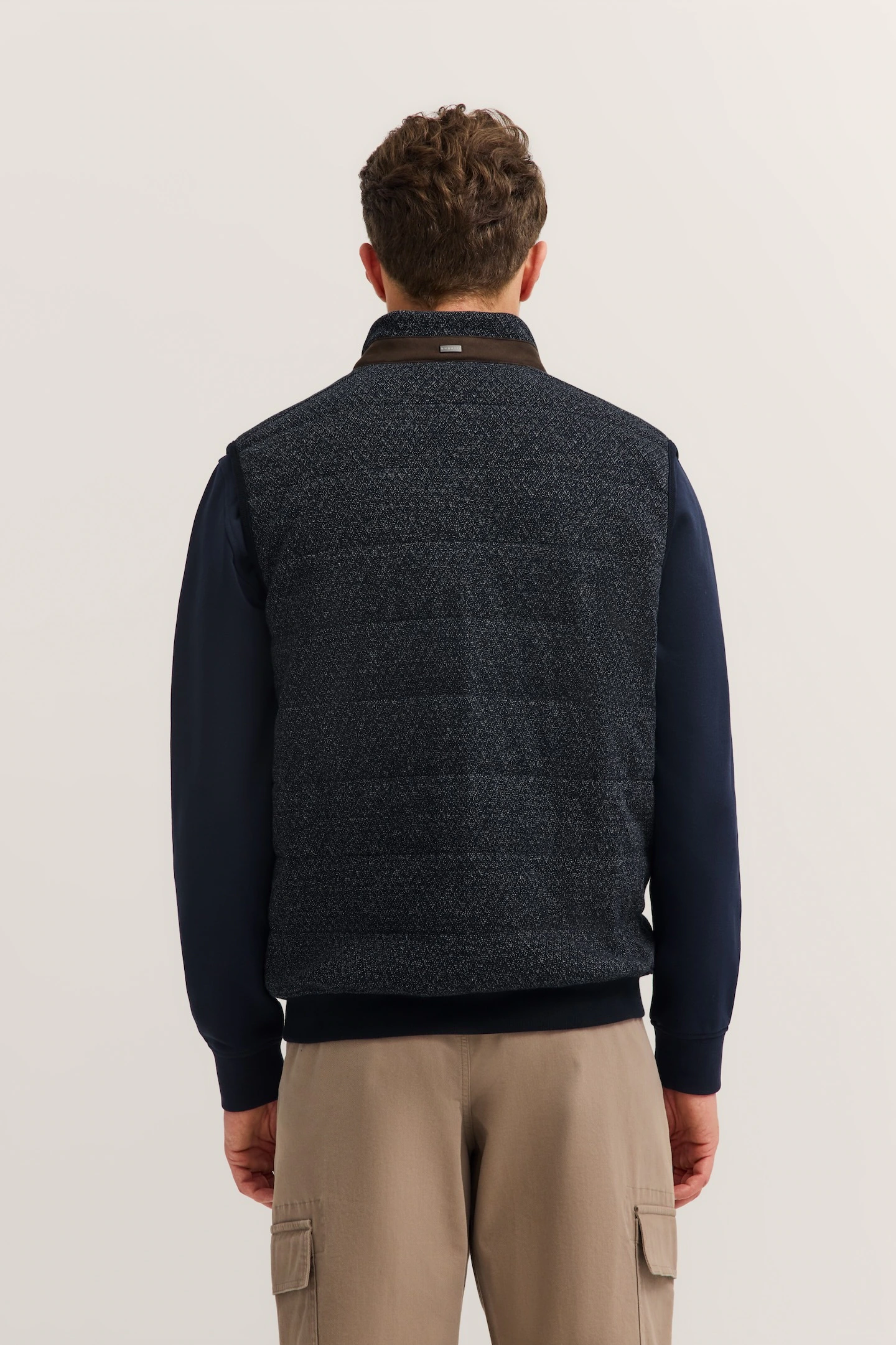 bugatti Sweatweste "Regular Fit", mit Stehkragen und aus reine Baumwolle günstig online kaufen