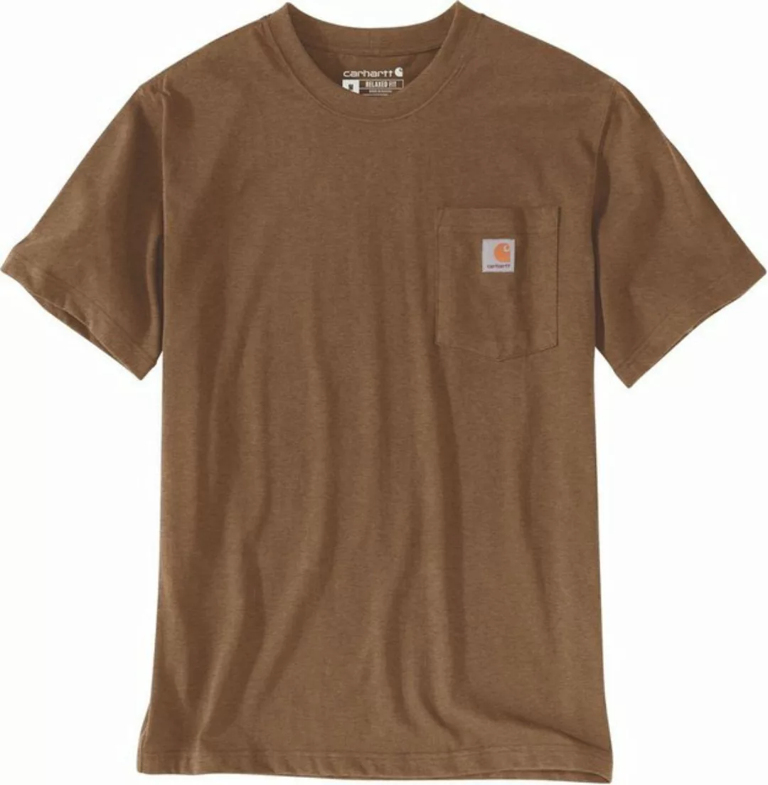 Carhartt Rundhalsshirt Carhartt K87 POCKET S/S T-SHIRT 103296 (1-tlg) Brust günstig online kaufen