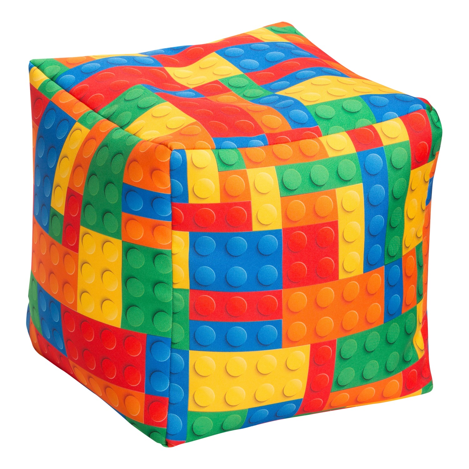 Sitting Point Sitzsack Cube Bricks Bunt günstig online kaufen